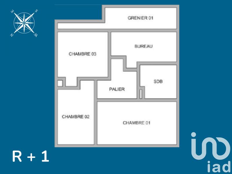 Maison - 92 m² - 5 pièces