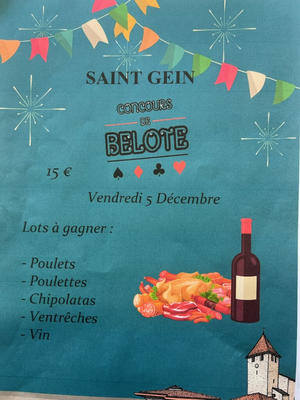 Concours de belote