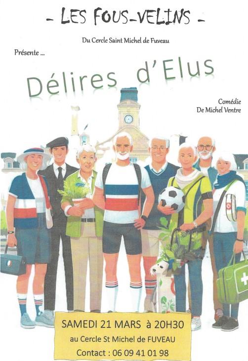 Les Fous-Velins Présente Délires d'élus