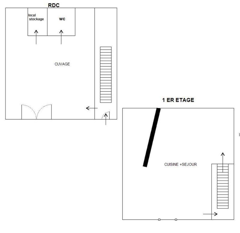 Maison - 100 m² - 3 pièces