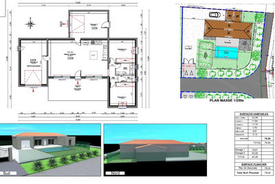 Villa - 100 m² - 4 pièces