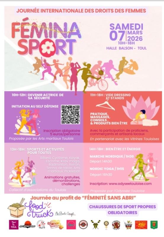 Fémina Sport - Activités sportives et détente - Journée internationale des droits des femmes