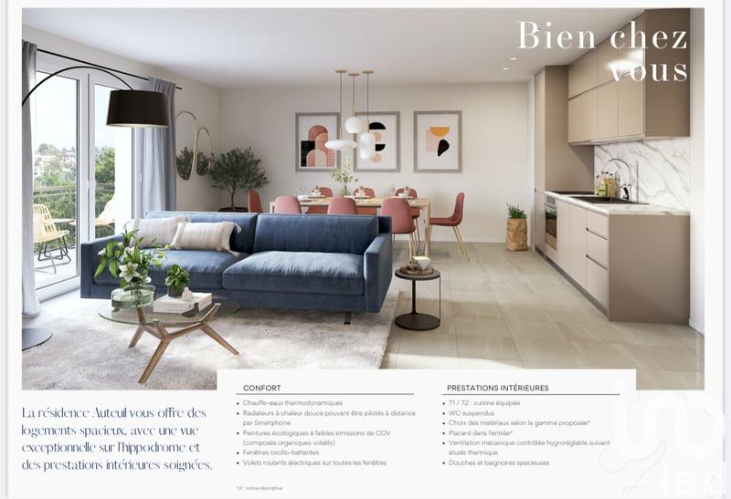 Appartement - 69 m² - 3 pièces