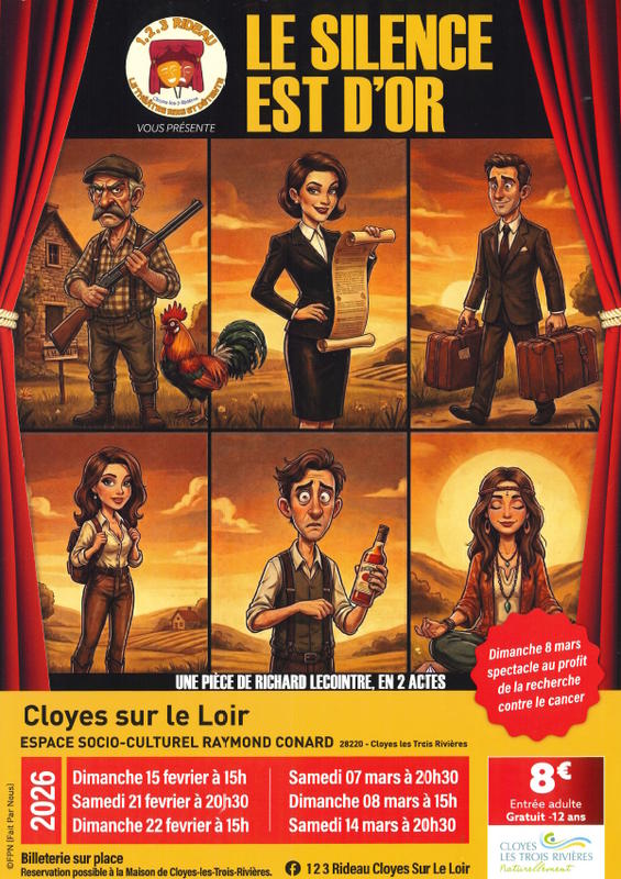 Théâtre - le Silence est d'Or