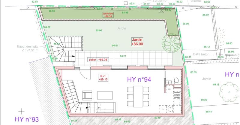 Terrain constructible - 148 m²