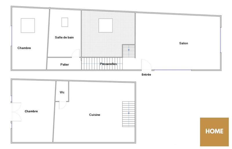 Appartement - 105 m² - 4 pièces