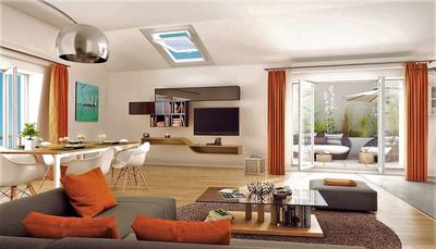 Appartement - 90 m² - 3 pièces