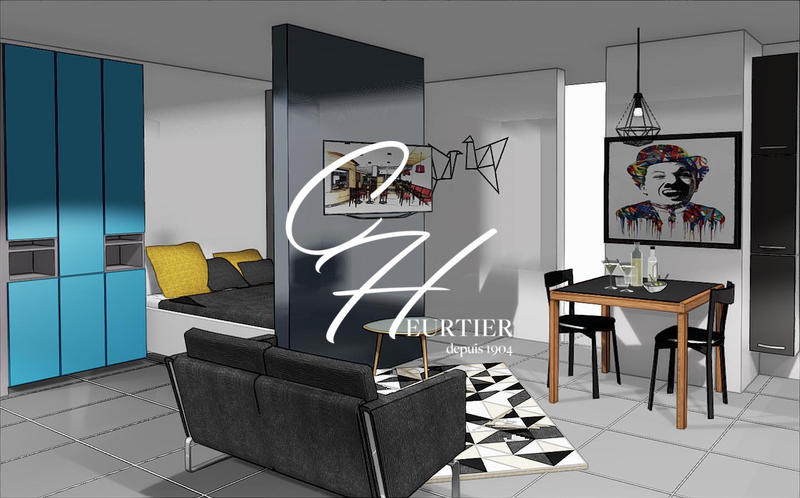 Appartement - 27 m² - 2 pièces