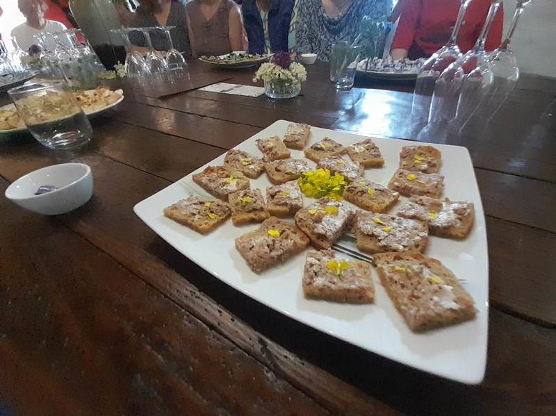 Le sentier des 5 sens au Domaine les Hauts de Riquets balade gourmande