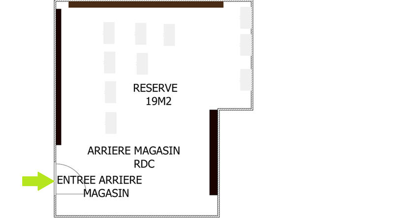 Bureau - 280 m² - 5 pièces