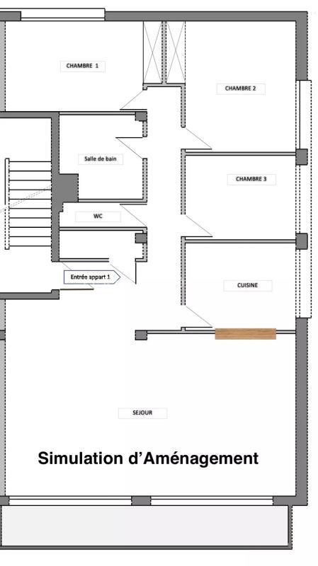 Appartement - 105 m² - 4 pièces