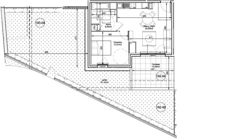 Appartement - 41 m² - 2 pièces