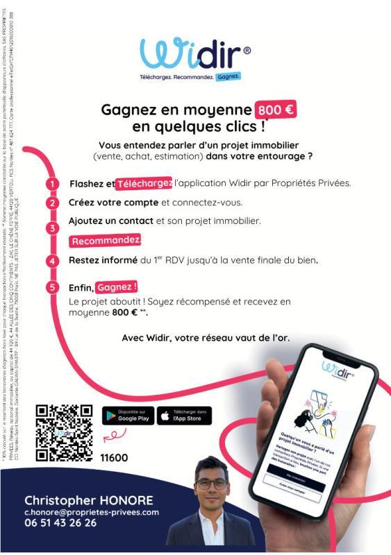 Appartement - 62 m² - 3 pièces