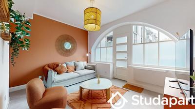 Chambre - 11 m² - 1 pièce