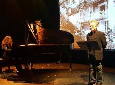 Janvier Musiq'Halle : concert lecture Ravel - Echenoz