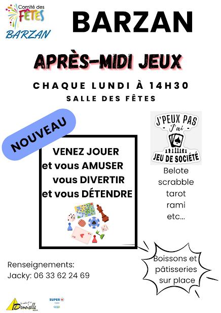 Apres-Midi Jeux de Societe