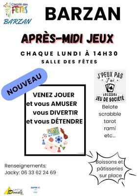 Apres-Midi Jeux de Societe