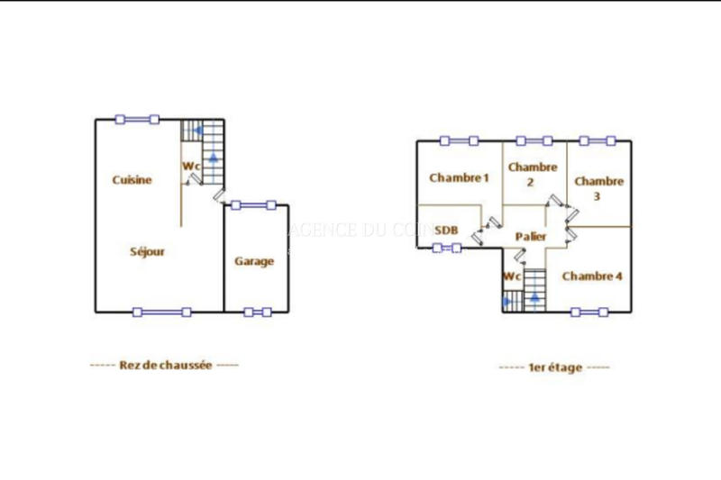 Maison - 93 m² - 5 pièces