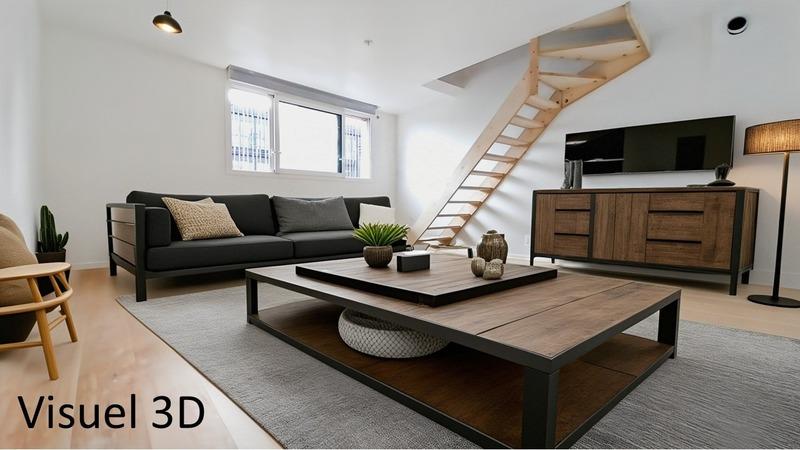 Appartement - 59 m² - 3 pièces