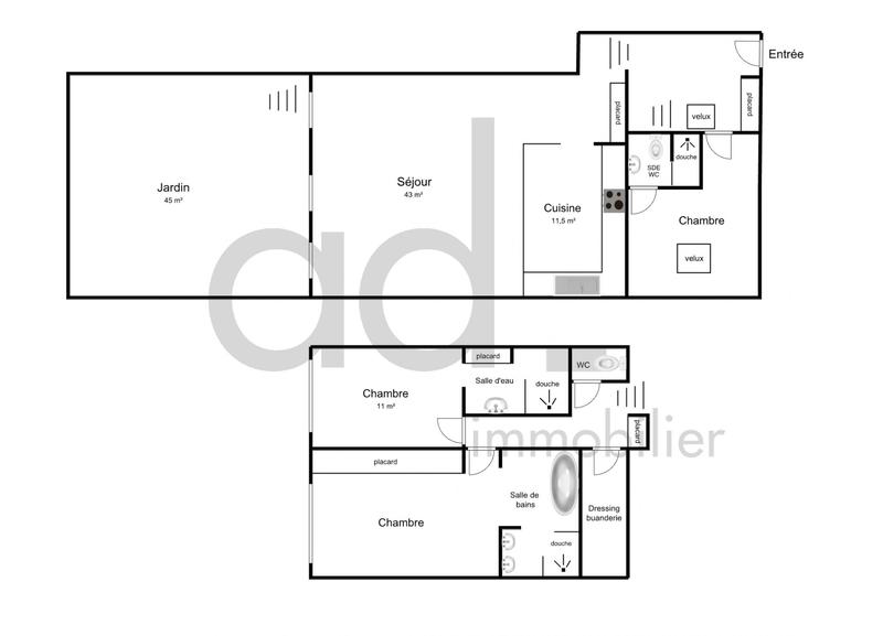 Appartement - 127 m² - 4 pièces