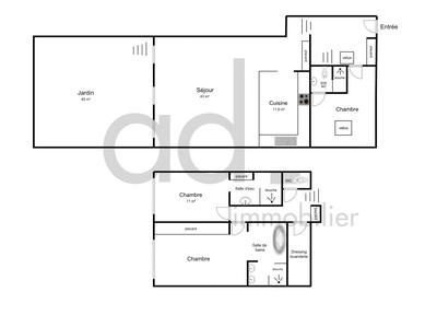 Appartement - 127 m² - 4 pièces
