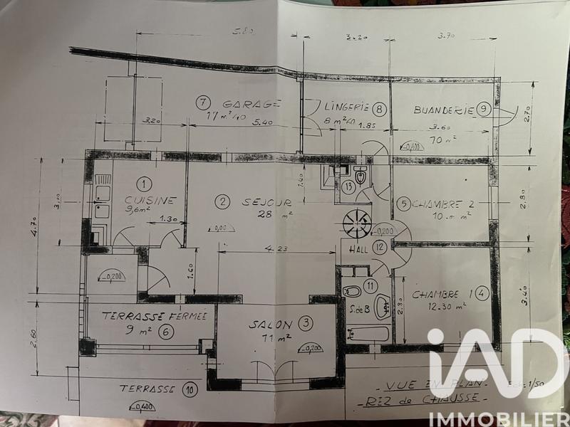 Maison - 106 m² - 4 pièces