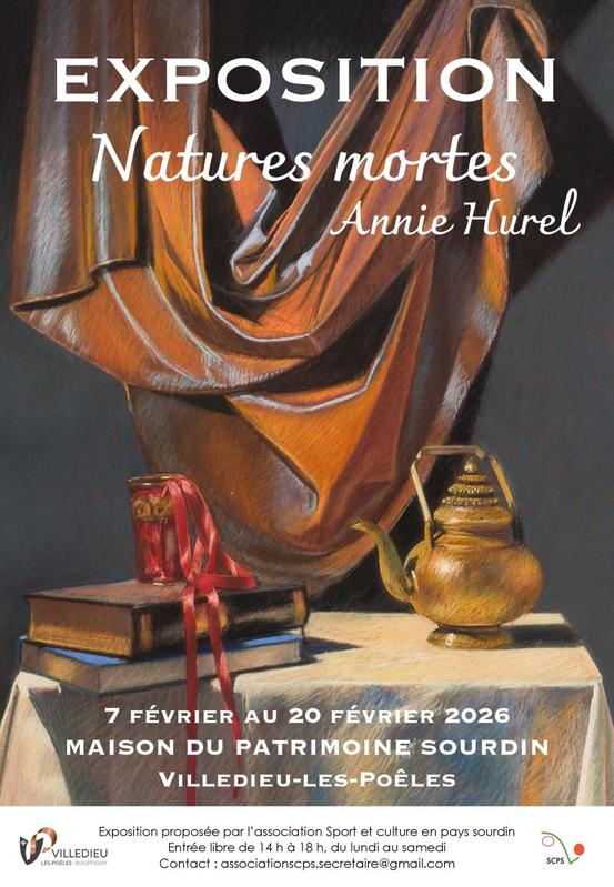 Exposition de peinture "Natures mortes" par Annie Hurel