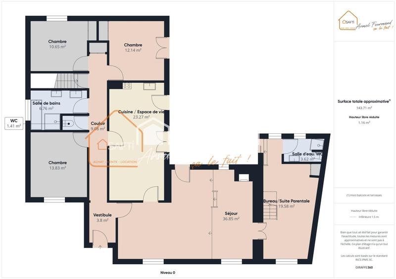 Maison - 150 m² - 5 pièces