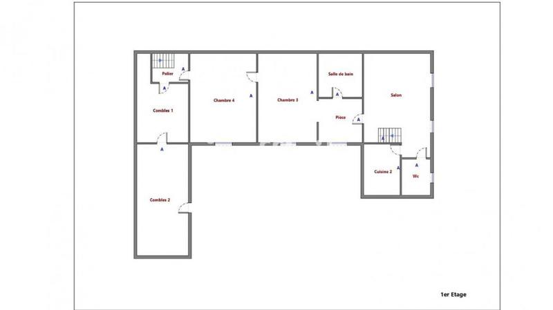 Maison bourgeoise - 220 m² - 7 pièces