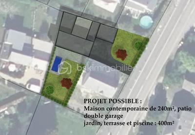 Terrain constructible - 743 m²