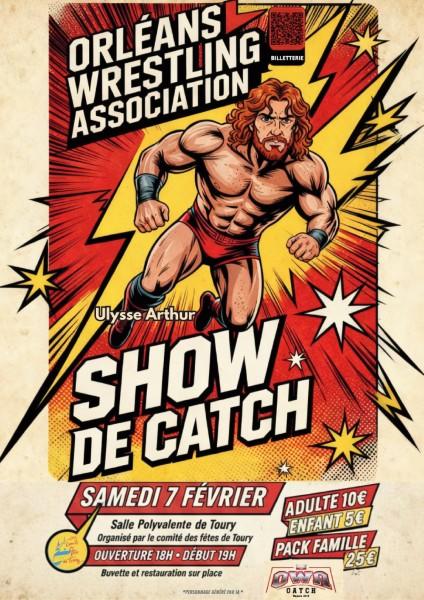 Show de catch avec l’Orléans Wrestling Association