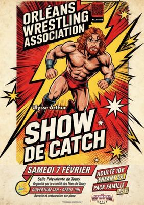Show de catch avec l’Orléans Wrestling Association