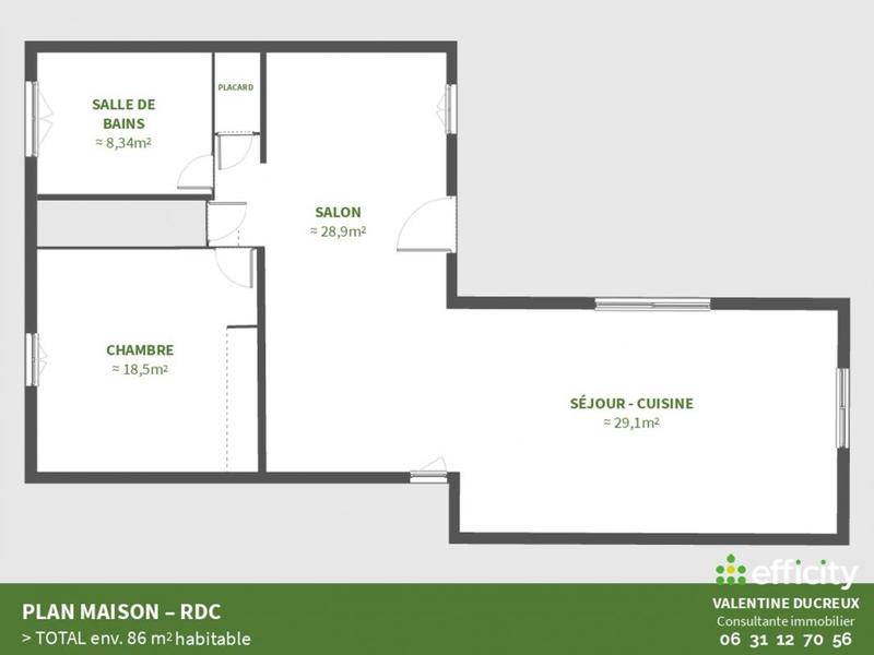 Pavillon - 142 m² - 6 pièces