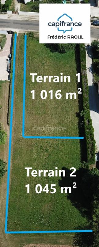 Terrain - 1 045 m²
