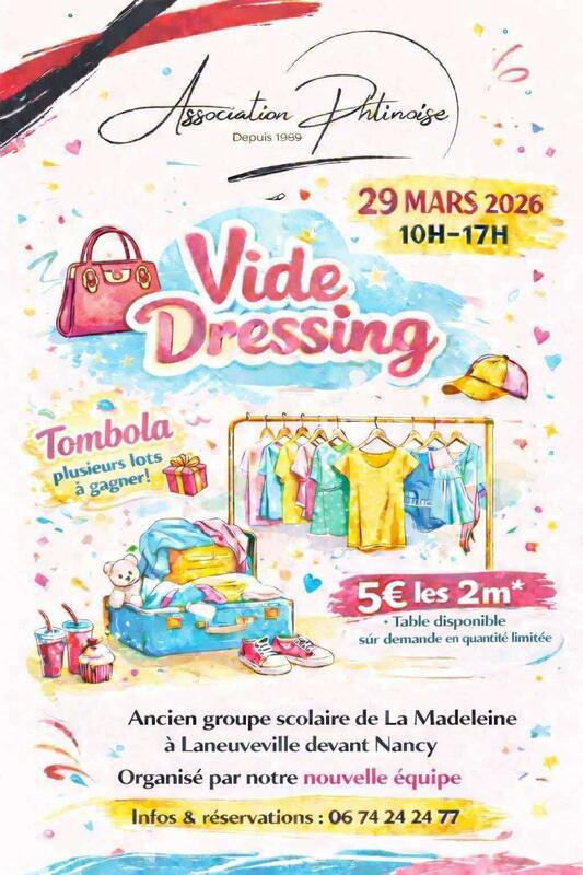 Vide-dressing - association phlinoise