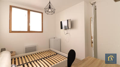 Chambre - 13 m² - 1 pièce