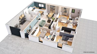 Maison - 108 m² - 6 pièces