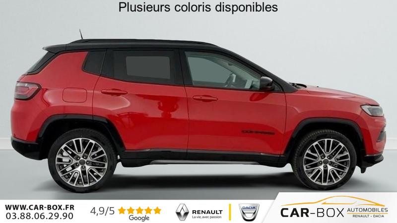 Jeep Compass 1.5 Turbo T4 130 ch Bvr7 e-Hybrid Summit