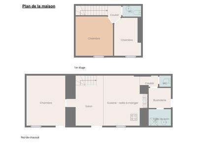 Maison - 74 m² - 4 pièces