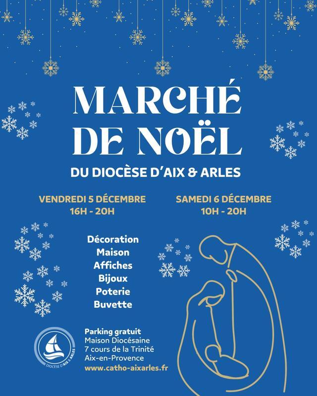 Marché de noël - diocèse d'aix et arles