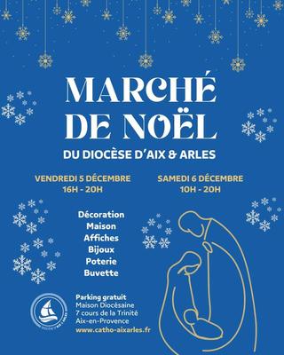 Marché de noël - diocèse d'aix et arles