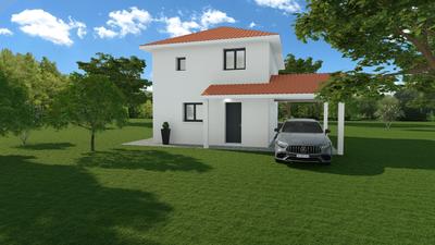 Maison - 90 m² - 4 pièces