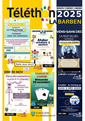 Le Téléthon à la Barben