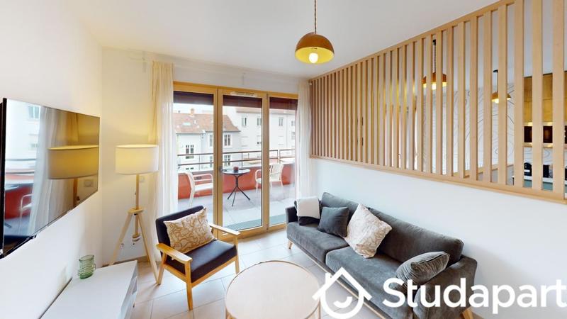 Chambre - 18 m² - 1 pièce