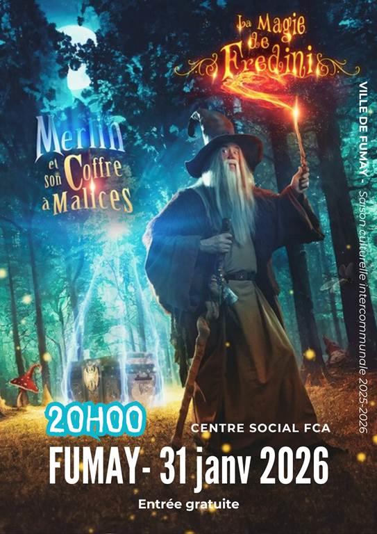 Merlin et son coffre à malices