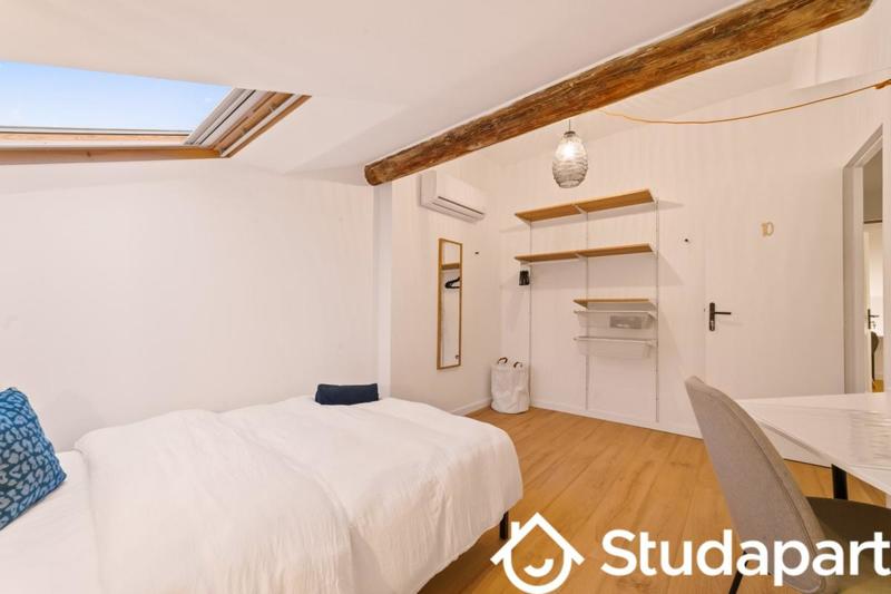 Chambre - 10 m² - 1 pièce