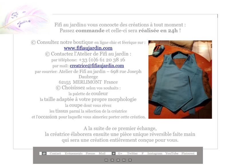 Atelier de Fifi au jardin