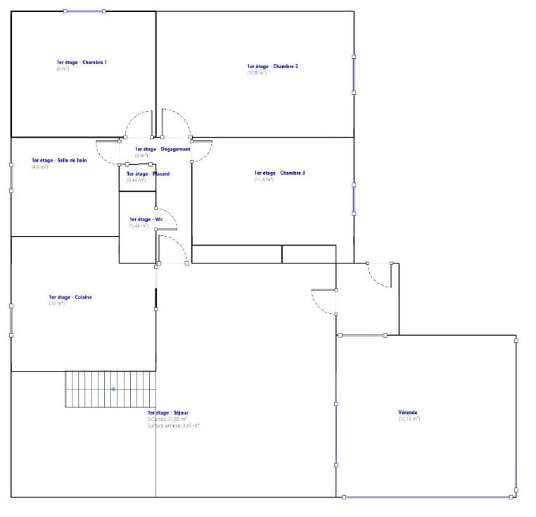 Maison - 137 m² - 7 pièces