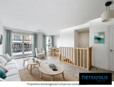 Duplex - 80 m² - 4 pièces
