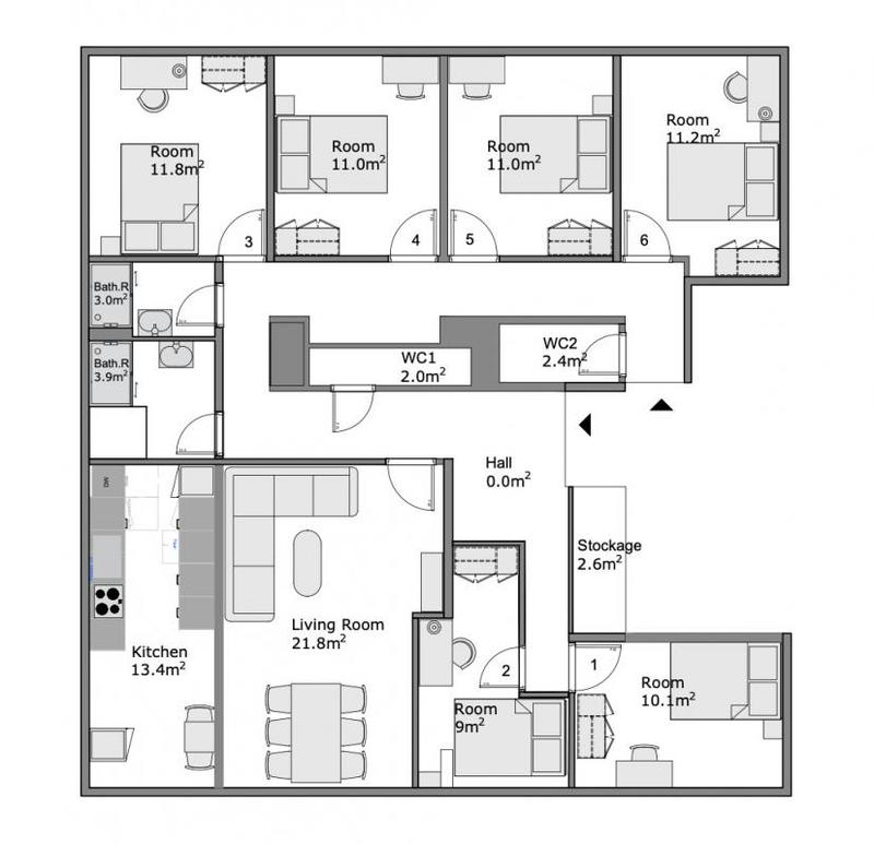 Appartement - 143 m²